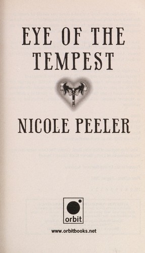 Cover for Eye of the tempest
