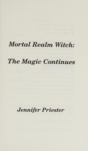 Cover for The magic continues