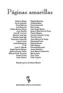 Cover for Páginas amarillas