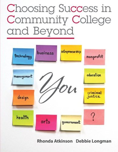 Cover for Choosing Success in Community College and Beyond with Connect Plus