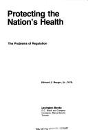 Cover for Protecting the nation's health