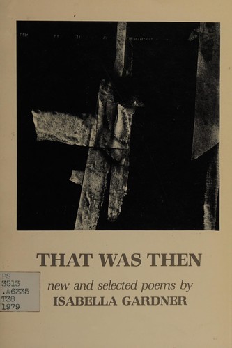 Cover for That Was Then