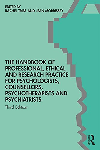 Cover for Handbook of Professional Ethical and Research Practice for Psychologists, Counsellors, Psychotherapists and Psychiatrists