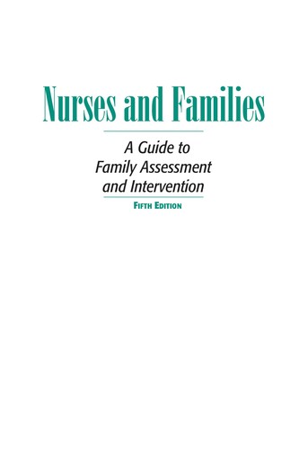 Cover for Nurses and familes