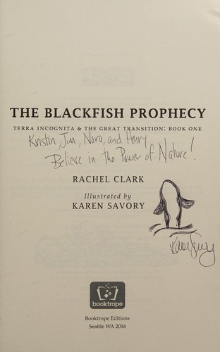 Cover for The blackfish prophecy