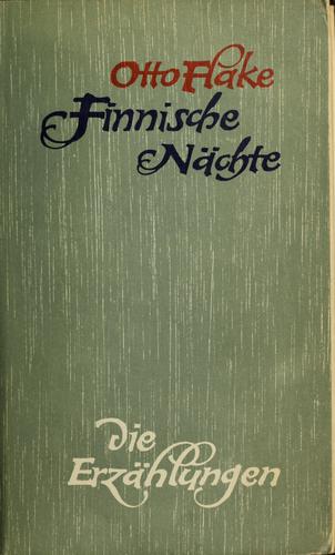 Cover for Finnische Nächte.