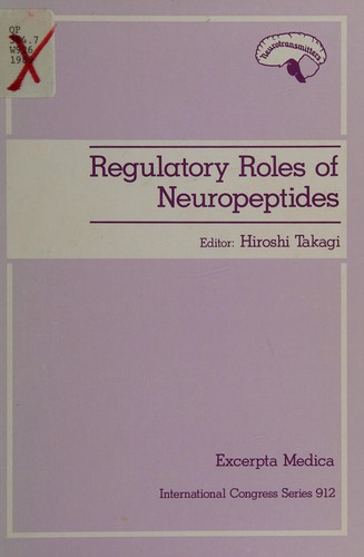 Cover for Regulatory roles of neuropeptides