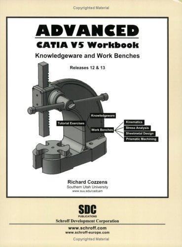 Cover for Advanced CATIA V5 Workbook (Releases 12 & 13)