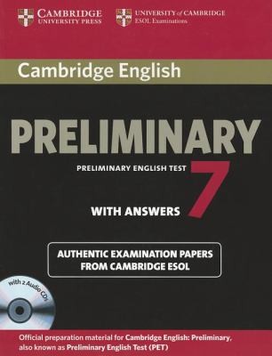 Cover for Cambridge English Preliminary 7 Students Book Pack Students Book with Answers and Audio CDs 2
            
                Pet Practice Tests