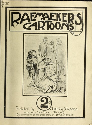 Cover for Raemaekers cartoons