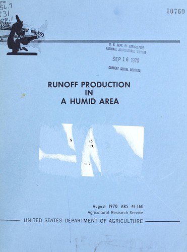 Cover for Runoff production in a humid area