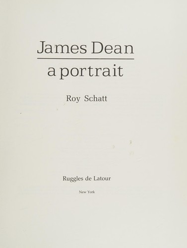 Cover for James Dean