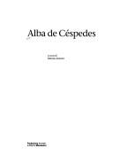 Cover for Alba de Céspedes