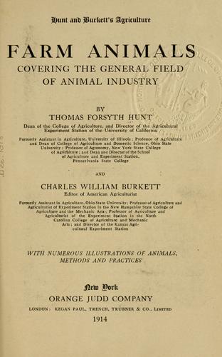 Cover for Farm animals