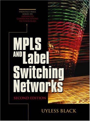 Cover for MPLS and Label Switching Networks (2nd Edition)