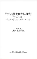 Cover for German imperialism, 1914-1918