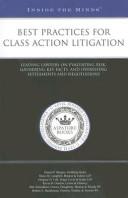 Cover for Best Practices for Class Action Litigation