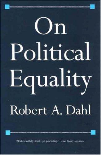Cover for On Political Equality
