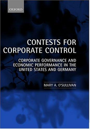 Cover for Contests for Corporate Control