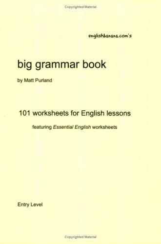 Cover for English Banana.com's Big Grammar Book