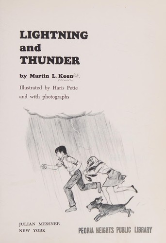 Cover for Lightning and thunder