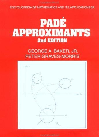 Cover for Padé approximants