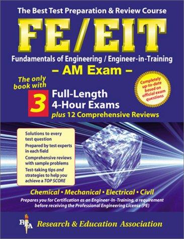 Cover for The best test preparation and review course for the FE/EIT fundamentals of engineering