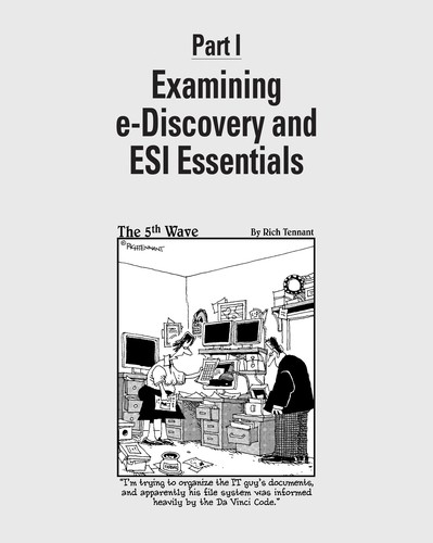 Cover for E-discovery for dummies