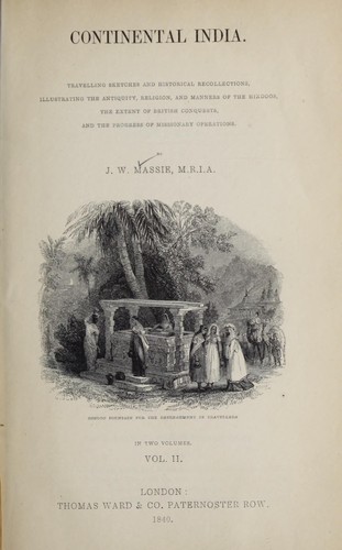 Cover for Continental India