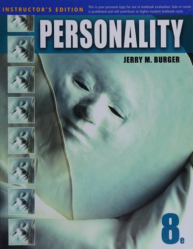 Cover for Personality (Psy 235 Theories of Personality) - Instructor's Edition