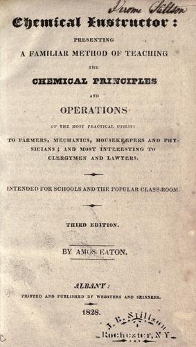 Cover for Chemical instructor