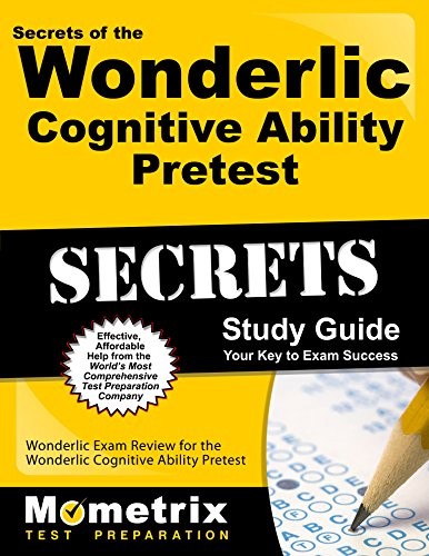 Cover for Secrets of the Wonderlic Cognitive Ability Pretest Study Guide
