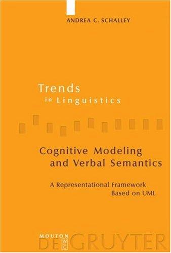 Cover for Cognitive Modeling and Verbal Semantics