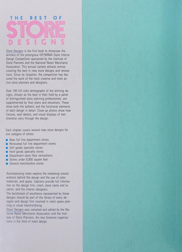 Cover for The Best of Store Designs