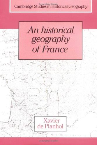 Cover for An historical geography of France