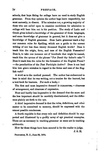 Cover for A Grammar of the English Language: With an Analysis of the Sentence