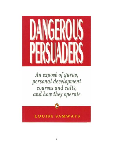 Cover for Dangerous persuaders