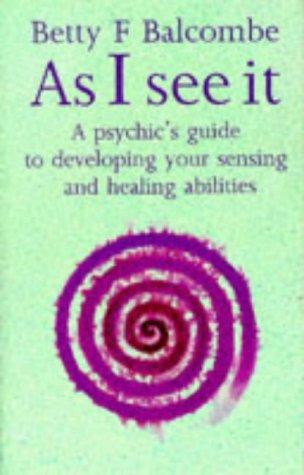 Cover for As I see it