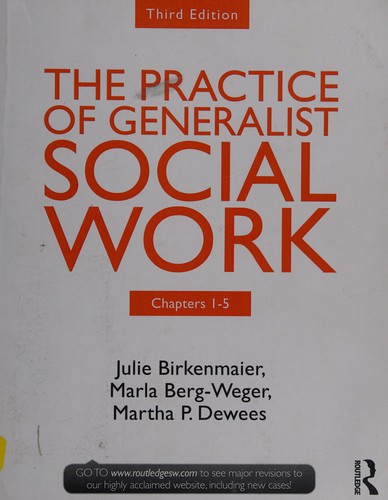 Cover for Practice of Generalist Social Work, Chapters 1-5