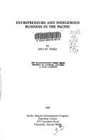 Cover for Entrepreneurs and indigenous business in the Pacific