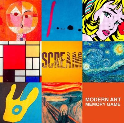 Cover for Modern Art Deluxe Memory Game