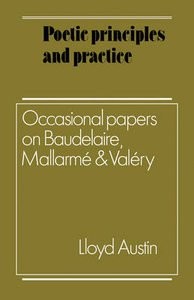 Cover for Poetic principles and practice