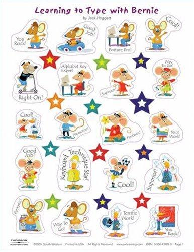 Cover for Learning to Type with Bernie, Performance Stickers