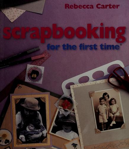 Cover for Scrapbooking for the first time