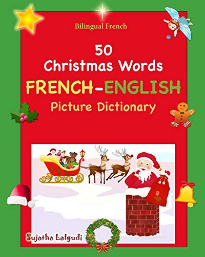 Cover for Bilingual French : 50 Christmas Words
