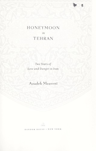 Cover for Honeymoon in Tehran
