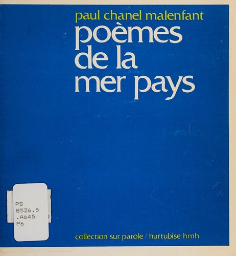 Cover for Poèmes de la mer pays