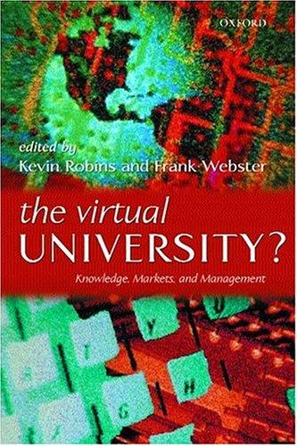 Cover for The Virtual University?