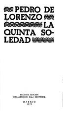 Cover for La quinta soledad