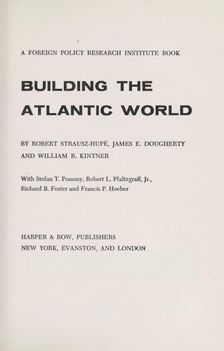 Cover for Building the Atlantic world